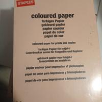 carta per fotocopie colorata A4 80g