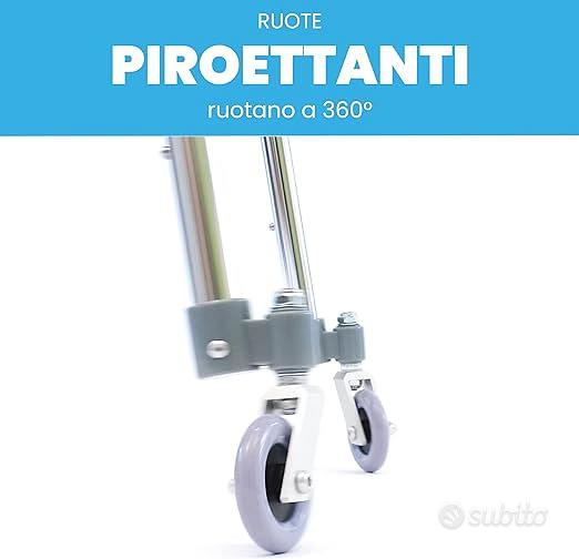 Carrello porta legna Prestige in vimini - Deambulatore Subito