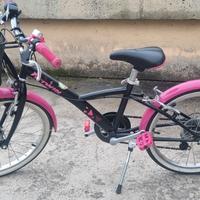 Bici Bimba BTWIN Decathlon con ruote da 20 pollici