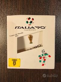 Spilla Mondiali Italia ’90 in Oro 8 kt