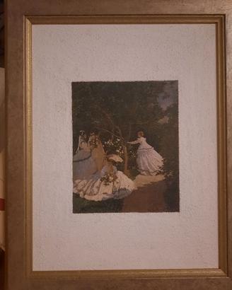 Quadro riproduzione Monet