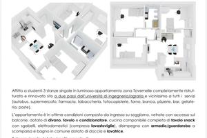 Stanza singola per studenti