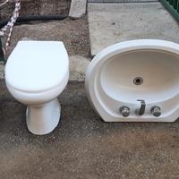 SET KIT Sanitari bagno wc bidet lavandino COMPLETI