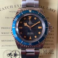 WMT Royal Marine Ocean Blue Sub Snowflake homage