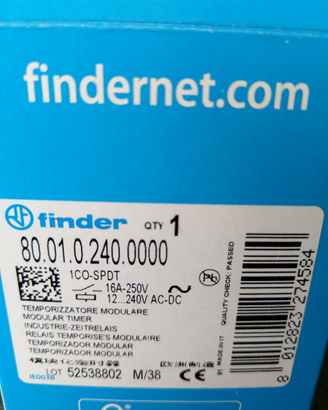 Finder temporizzatore