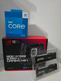 Kit PC Gaming i5‑13500+ASUS Strix B760‑I+DDR5 32gb