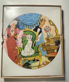 Vintage puzzle in legno Disney collezione anni 60