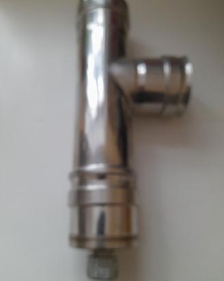 raccordo fumi a tre FFM  