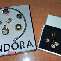 Set Bracciale con charm, collane e orecchini