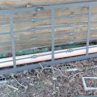 Cancello pedonale, completo di serratura e chiavi 