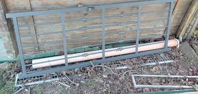 Cancello pedonale, completo di serratura e chiavi 