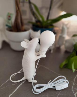 Lampada a forma di topo