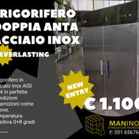 Frigorifero doppia anta acciaio inox (Everlasting)