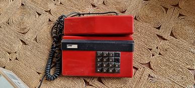 Telefono fisso Ete rosso