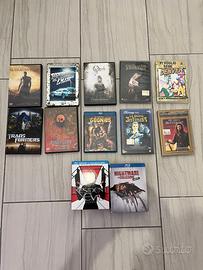 lotto di 21 titoli di film e videogiochi