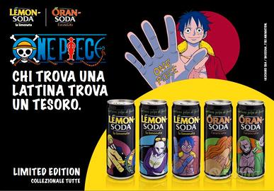 lattine vuote ciurma One Piece - Serie Completa
