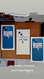 IPHONE 13 128GB blu e bianco batteria nuova