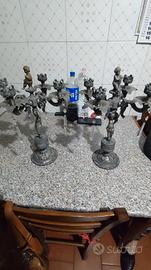 CANDELABRI IN BRONZO 