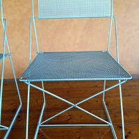 sedie design x line anni 70