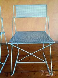 sedie design x line anni 70