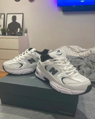 New Balance 530 White Silver Navy 40