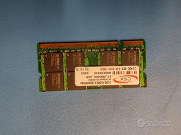 DDR2 SO-DIMM 2GB – 12€