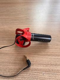 RØDE VideoMicro completo – microfono + deadcat + s