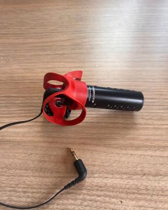 RØDE VideoMicro completo – microfono + deadcat + s