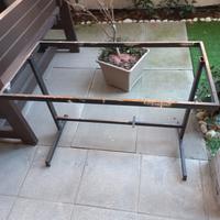 intelaiatura scrivania in ferro 