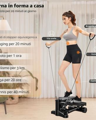 Stepper per casa con display intelligente