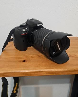 Nikon d5300 con obbiettivi