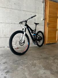 Bicicletta carbonio BIAMMORTIZZATA MUSCOLARE