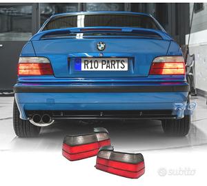 FANALI BMW E36 COUPE FUMÈ ROSSO