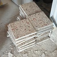 20mq di cementine, mattonato originale