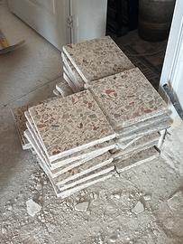 20mq di cementine, mattonato originale