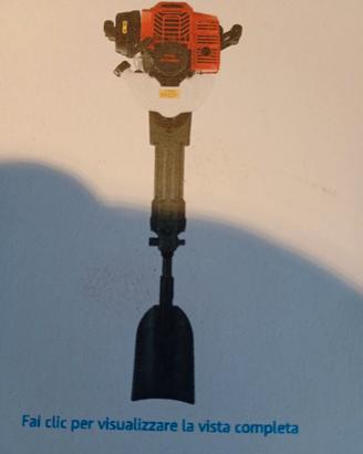 Escavatore manuale a benzina per giardino