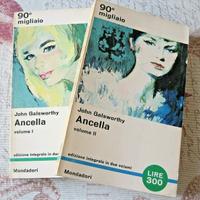 Libro in 2 volumi ANCELLA di John Galsworthy 1964