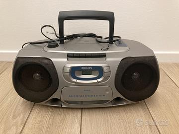 Radio CD Cassette Portatile Philips AZ1010 / Bass 