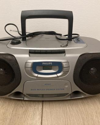 Radio CD Cassette Portatile Philips AZ1010 / Bass 