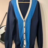 Cardigan uomo H&M sui toni del blu