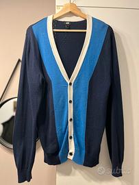 Cardigan uomo H&M sui toni del blu