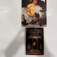 Set di tre Libri dedicati a Caravaggio