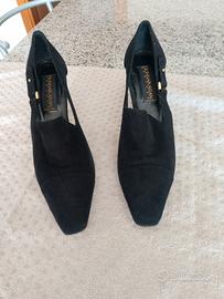 Scarpe Donna Karan in  camoscio 