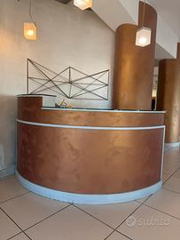 Bancone console reception