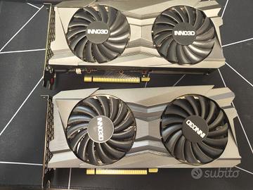 2 RTX3060 Ti Twin X2 8 gigabyte 
