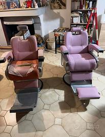 Poltrone vintage da parrucchiere