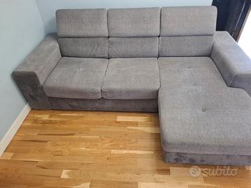 Divano letto con contenitore 245x145 cm