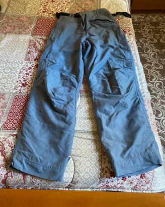 Pantaloni da sci grigi
