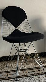 Sedia design cromata