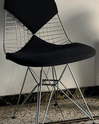 Sedia design cromata